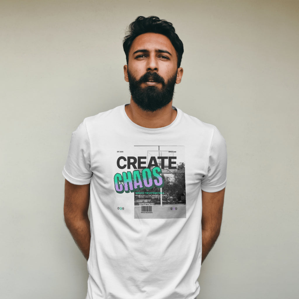 Space Age Hoops Create Chaos (T-Shirt)