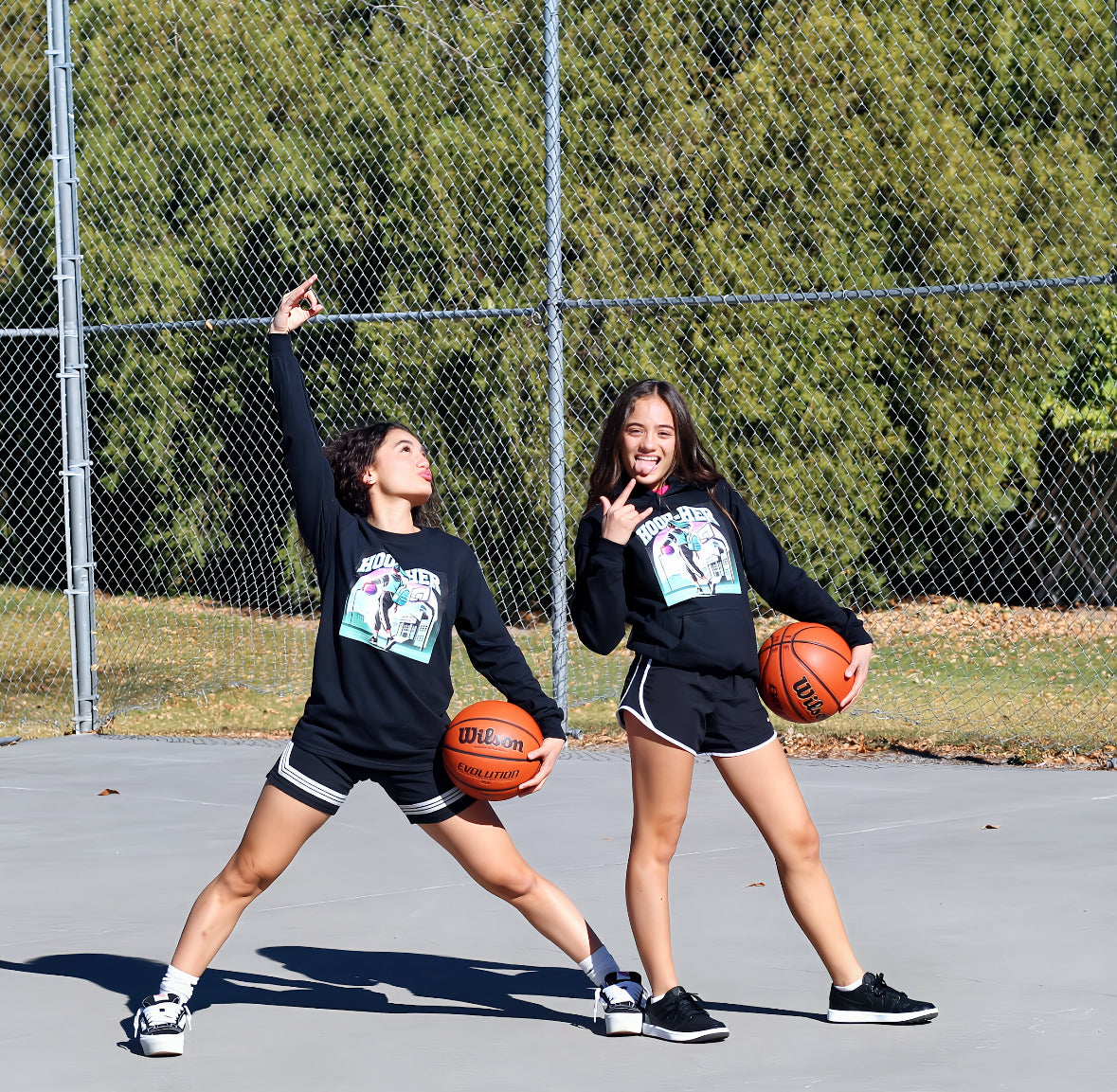 Hoop-HER University Hoodie