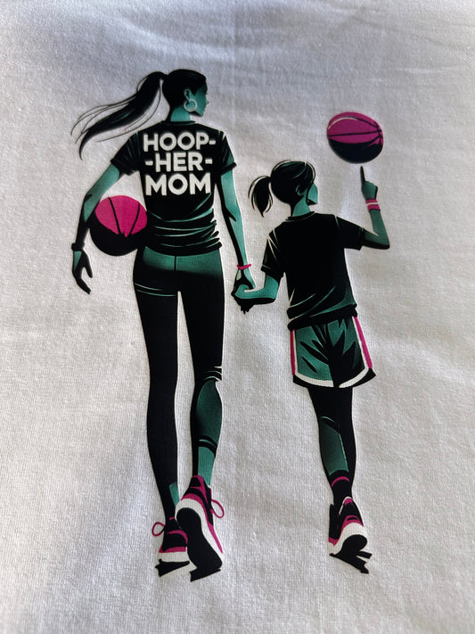 Hoop-HER Mom T-Shirt