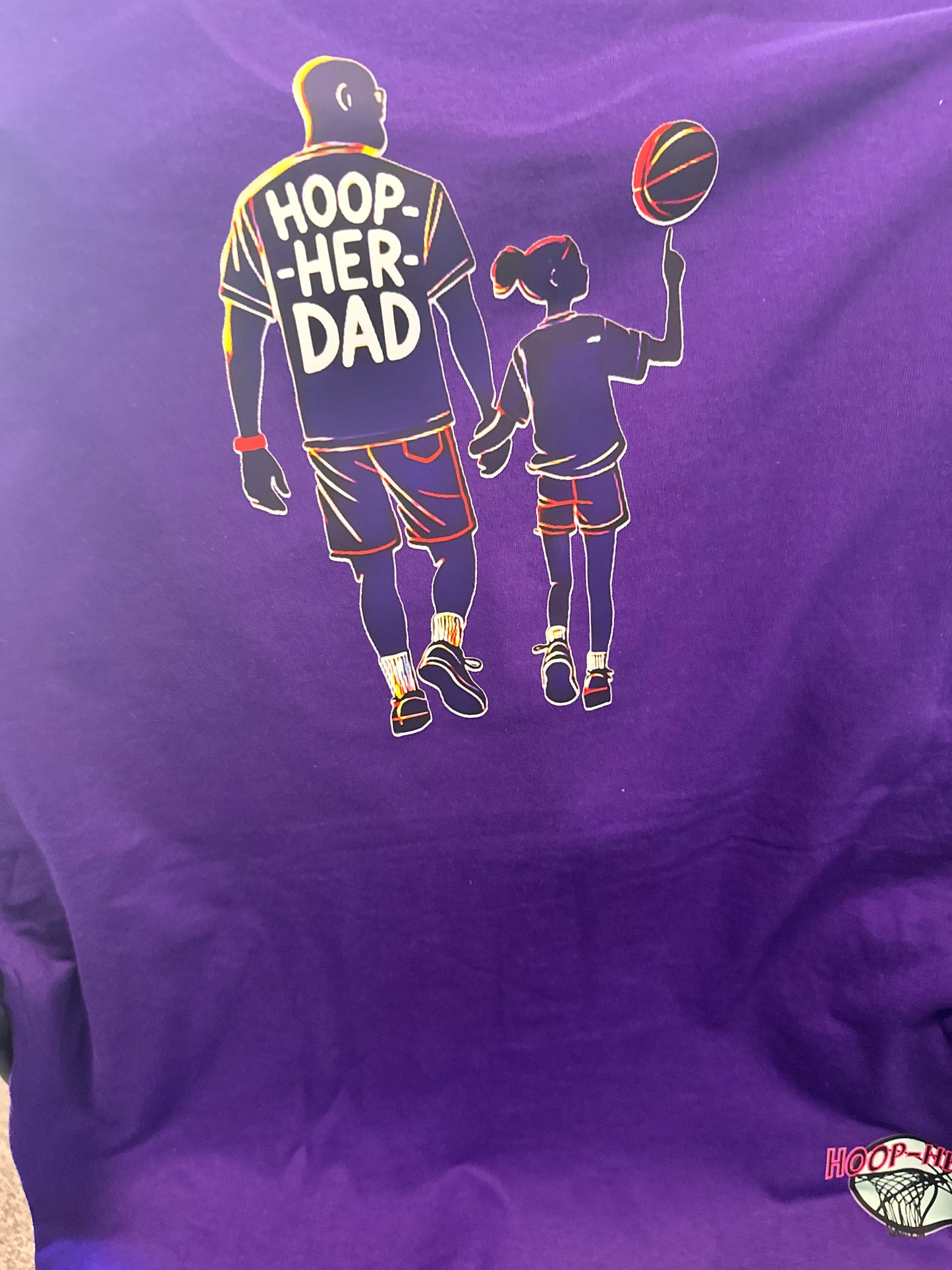 Hoop-HER Dad T-Shirt