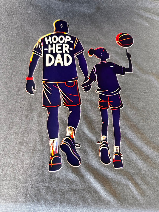 Hoop-HER Dad Hoodie