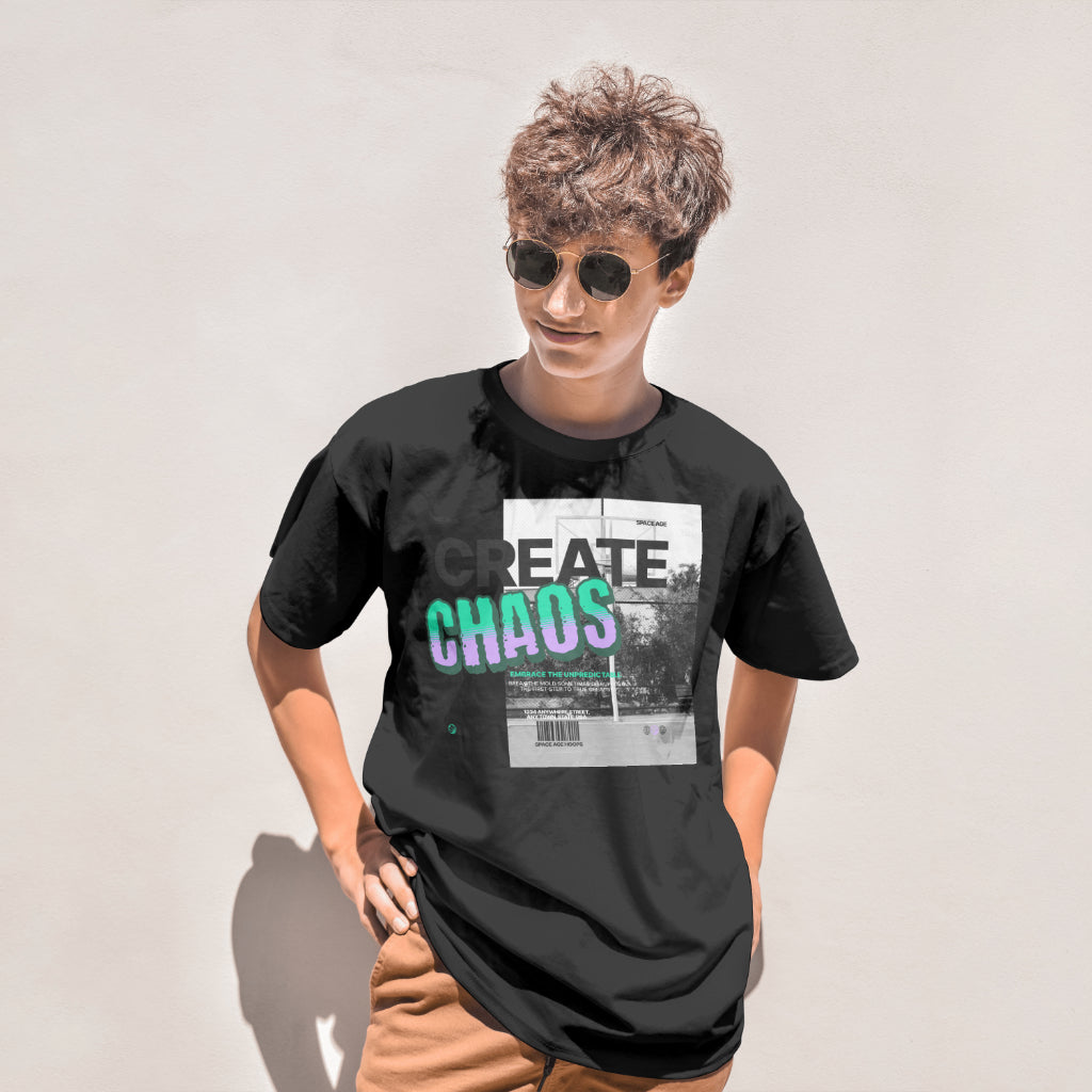 Space Age Hoops Create Chaos (T-Shirt)
