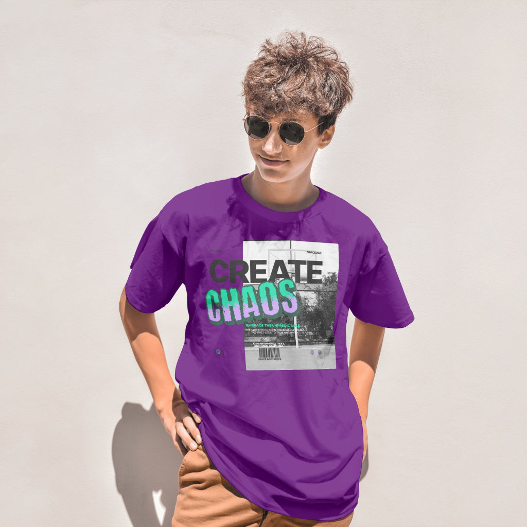 Space Age Hoops Create Chaos (T-Shirt)