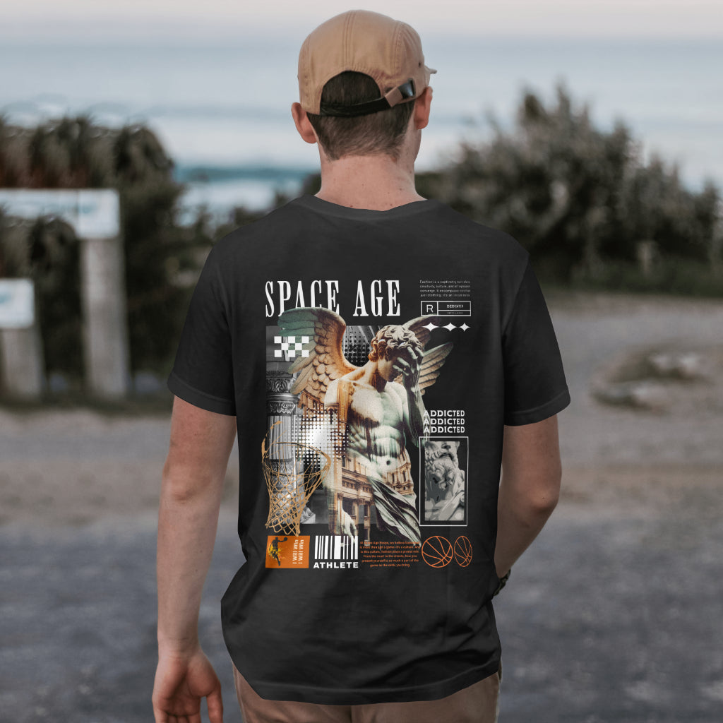 Space Age Rated R Design (T-Shirt)