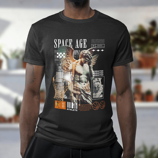 Space Age Rated R Design (T-Shirt)